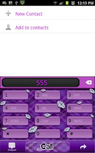 Lastest GO CONTACTS-DiamondPlaidPurple APK