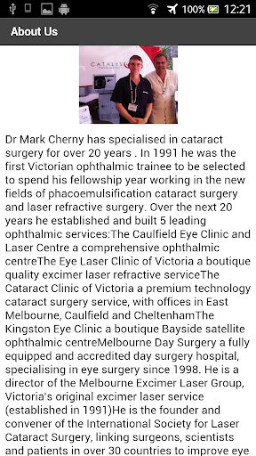 【免費健康App】Cataract Clinic of Victoria-APP點子