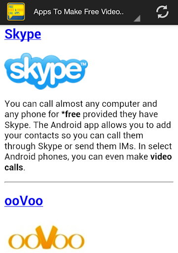 Free Video Call Voice Apps