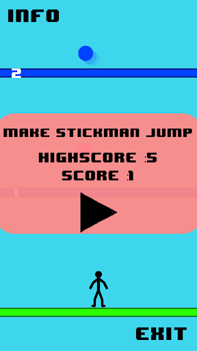 Make Stickman Jump