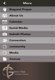 Glenn Park Christian Church poster 2