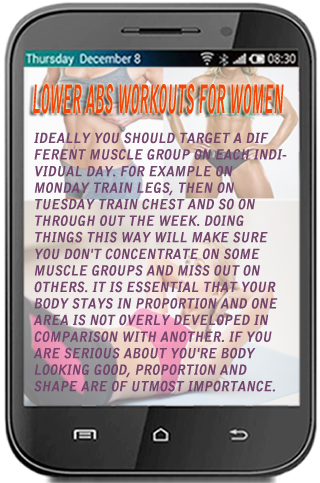 Lower Abs Workouts for Women