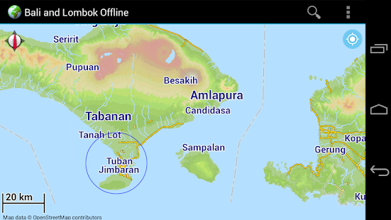 Offline Map Bali & Lombok Screenshots 7