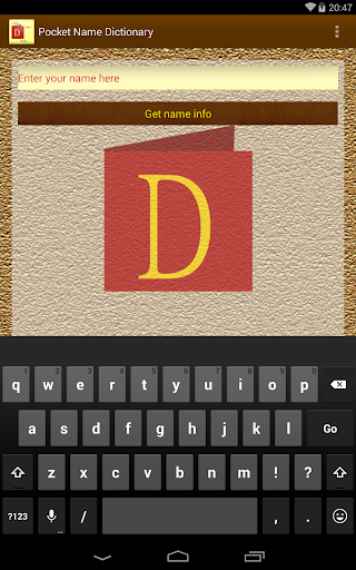 【免費書籍App】Pocket Name Dictionary-APP點子