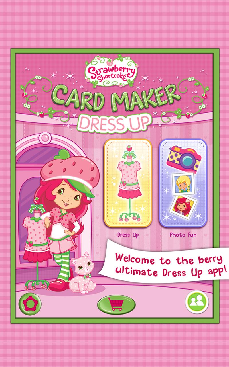 Android application Strawberry Shortcake Dress Up screenshort