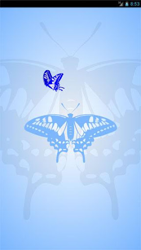 Light-blue butterfly