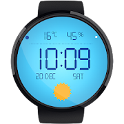 Weather Clock HD Watch Face