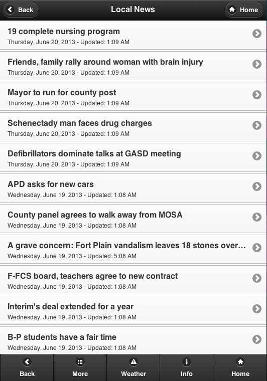 Amsterdam Recorder (Phone) Screen 2