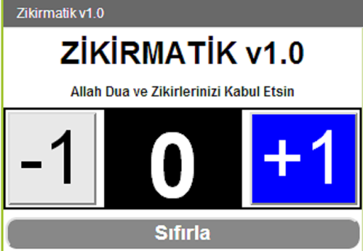 Zikirmatik - Temiz Yazılım