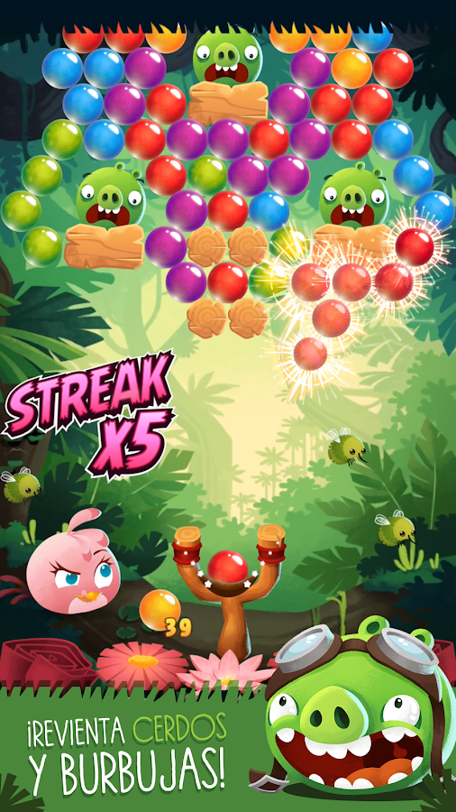Angry Birds Stella POP! - screenshot
