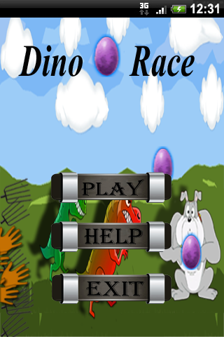 Dino Egg Race