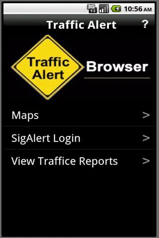 Traffic Alert Screen 2