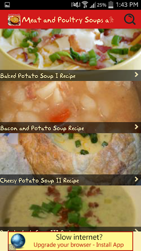 【免費程式庫與試用程式App】Meat Poultry Soups and Chili-APP點子