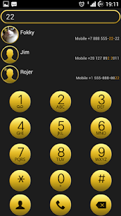How to install exDialer Dark-Gold theme lastet apk for android