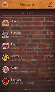 (FREE) GO SMS CASUAL THEME(圖3)-速報App