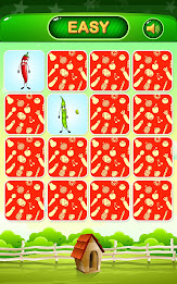Vegetable Memory Match Game poster 4