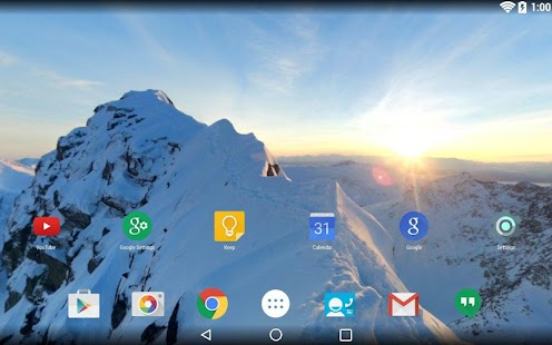 download Panorama Wallpaper:Snowy Mntns free