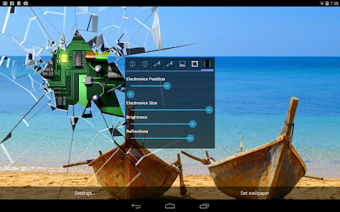 Cracked Screen Gyro 3D PRO Parallax Wallpaper HD(圖4)-速報App