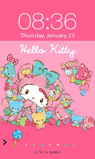 Hello Kitty Friend Screen Lock