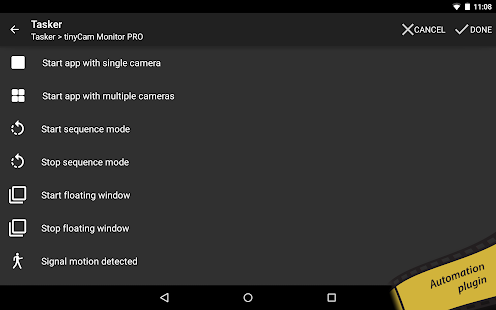 tinyCam PRO - Swiss knife to monitor IP cam Screenshot