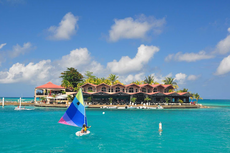 Swanky Saba Rock Resort in the British Virgin Islands. 