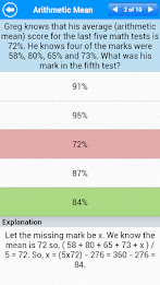 SAT Math : Data Analysis Lite poster 7