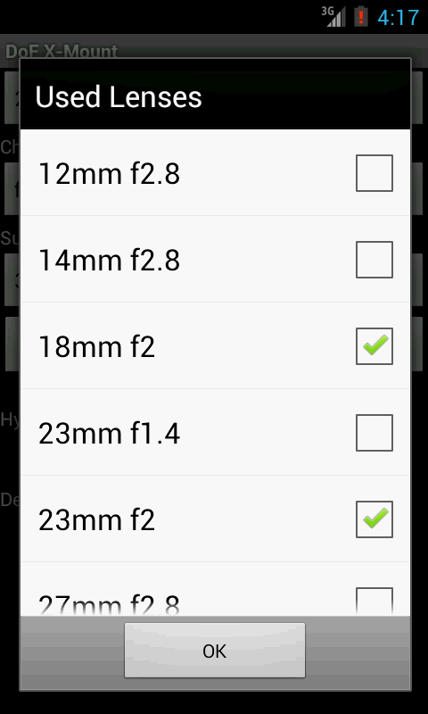 DoF X-Mount (Ad Free) Screen 2