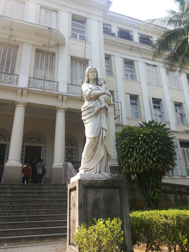 Estatua Da Direita Do Hospital São Francisco