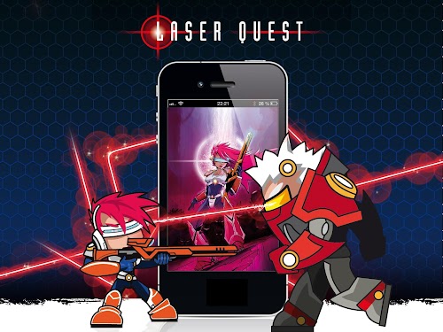 Android application Laser Quest TD screenshort