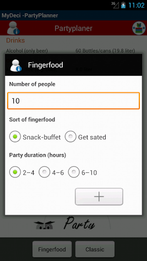MyDeci - PartyPlaner