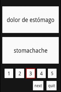 Spanish Vocabulary Screenshots 0