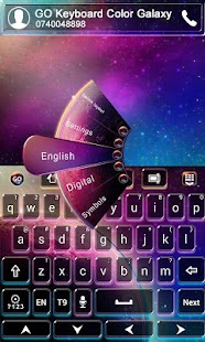 Free Download GO Keyboard Color Galaxy Theme APK for PC