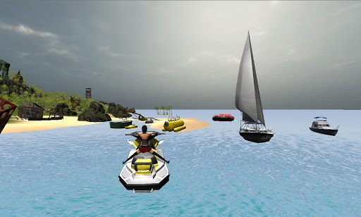 【免費賽車遊戲App】Turbo Patrol Boat GT Drive 3D-APP點子