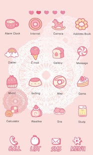 【免費娛樂App】CUKI Theme Molang's cake-APP點子