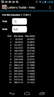 Luthier's Toolkit - Frets(圖1)-速報App