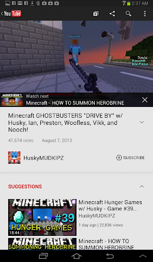 Videos for Minecraft