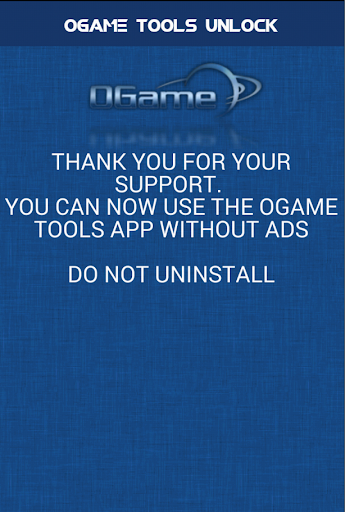 OGame Tools Unlock