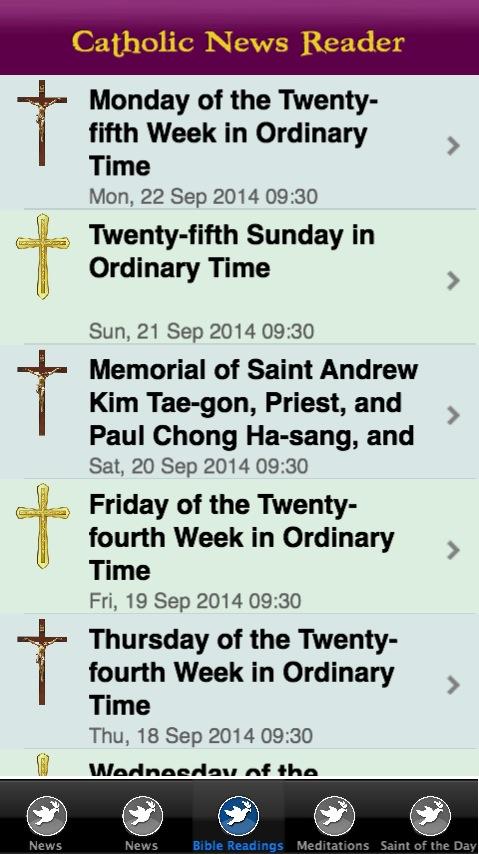 Catholic Reader Screen 3
