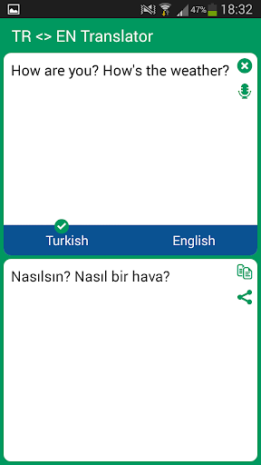 Turkish - English Translator