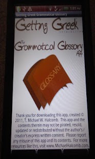How to install Getting Greek Grammar Glossary 1.0 apk for android