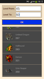 TibiaEXP Calculator poster 2