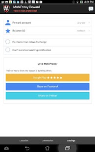 Mobiproxy - Free VPN Proxy Screenshot