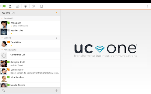UC-One 2014 for Tablet Screenshots 5