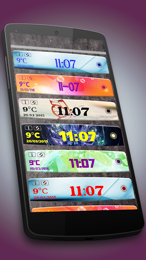 Transparent Weather Widget