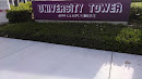 University Tower Entrance Marker West