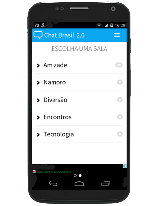 Novo Chat Brasil - Bate Papo