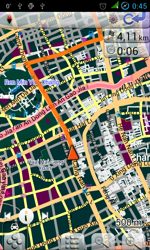 Map of China Screen 3