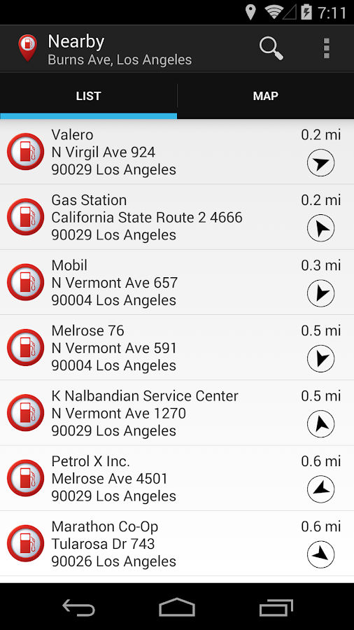 Gas Station & Fuel Finder Android Apps on Google Play