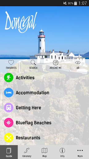 County Donegal Tourism App