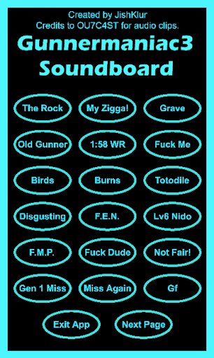 Gunnermaniac3 Soundboard